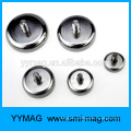 Internal and External thread neodymium fixing magnet wholesales